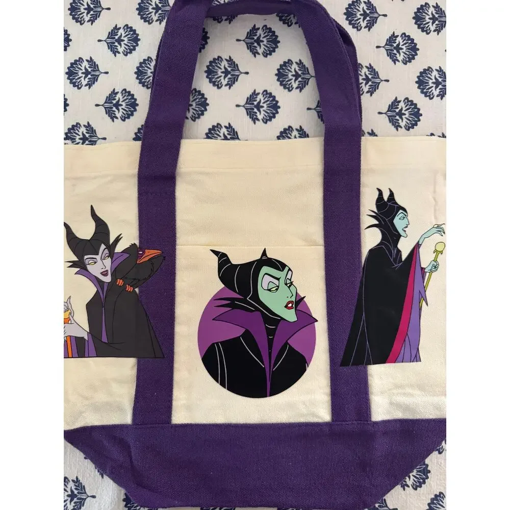 Disney Maleficent Purple Custom Made Mini Tote